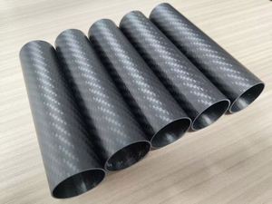Tubo de Fibra de Carbono de Gran Diámetro SHENYU, Alta Resistencia y Ligero, 50*48*1000MM, Longitud Recortable a Medida - Product Image 2
