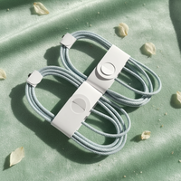 Câble USB-C vers Type-C durable à charge rapide pour téléphone portable et iPhone 16, synchronisation des données - Conducteur en cuivre composite en nylon écologique