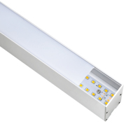 Lámpara LED Lineal de Empalme sin Herramientas, 86% de Transmitancia, 40W, 1200mm, Ahorro de Energía, Lámpara Colgante para Taller, Pasillo, Tienda
