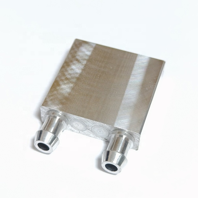 Stock 40mm*40mm*12mm Water Cooling Heatsink Block Waterblock Liquid Cooler
