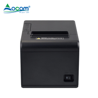 Imprimante thermique de reçus Ocpp-80A avec codes QR, 3 pouces, pour tickets de caisse, avec pilote téléchargeable