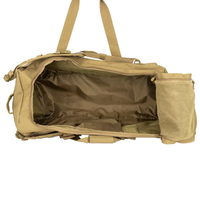 Sac de sport tactique à grande capacité avec cadre externe, fermeture éclair, camouflage, imperméable, couleur beige, système Molle, pour le camping et la chasse
