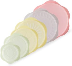Silicone Stretch Lids Set for Food Storage, Food-grade Reusable Silicone Sealing Food Covers for Fresh-keeping Bowl Container - Product Image 1