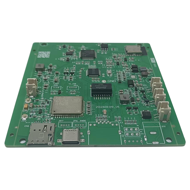 Custom PCBA Design for Outdoor Solution Solar 4G LTE IoT Gateway - LAN Ethernet Communication Module - 3.7V Battery Backup