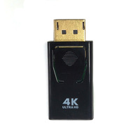 Adaptateur M G haute qualité 4K DP vers Ultra HD, mâle-femelle, plaqué or, blindage tressé, pour ordinateur, moniteur HDTV, projecteur