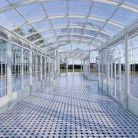 Villa Dôme, Verrière, Serre en Verre, Pergola, Jardin d'Hiver Extérieur Étanche 4 Saisons, Cadre en Aluminium Écologique, Résistant aux Ouragans
