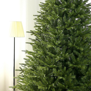 Artificial Christmas <b>Tree</b> Foldable Standing Base <b>LED</b> <b>Lights</b> Warm White Indoor/Outdoor Use for Home Living Room Hotel Lobby - Product Image 5