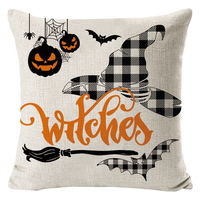 Housses de coussin et taies d'oreiller décoratives pour Halloween – Personnalisables, motif récolte d'automne du 31 octobre, pour la maison, l'hôpital, l'hôtel