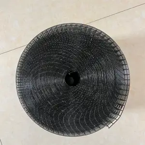 Zengda 6 "pannello solare rivestito in PVC nero maglia per blocco degli uccelli maglia protezione per animali