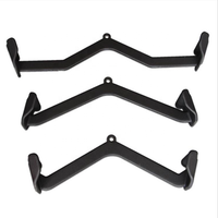 Accessoires de fitness pour salle de sport à domicile, poignée, câble, barre de traction, poignée d'aviron