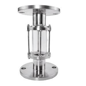 Bride sanitaire en acier inoxydable 304 avec tube en verre de vue de traitement de surface lisse pour raccords de tuyauterie - Product Image 4