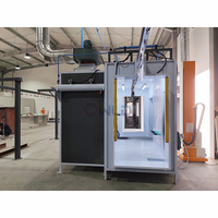 Ligne de production de peinture en poudre à haute efficacité WLD-C, ligne de pulvérisation électrostatique pour la finition des surfaces métalliques