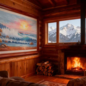 <span class=keywords><strong>ภาพ</strong></span>วาดสไตล์ฮิต DIY <span class=keywords><strong>ภาพ</strong></span>วิวทะเล <span class=keywords><strong>ภาพ</strong></span>วาดสีน้ำมันนามธรรมบนผ้าใบ - Product Image 6