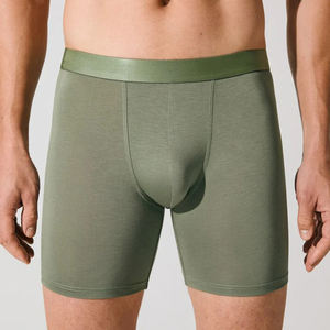 Ropa Interior Masculina de Alta Calidad, Sin Costuras, de Tencel Lyocell, Calzoncillos Largos Deportivos para Hombre - Product Image 4