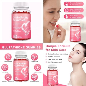 <span class=keywords><strong>OEM</strong></span> Blanqueamiento DE LA PIEL Caramelo suave Gummy Glutatión Antienvejecimiento Antioxidante Colágeno Biotina Vitamina Gummies Piel - Product Image 2