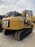 Excavatrice sur chenilles d'occasion CAT 312D2 de 12 tonnes, à queue zéro, avec système hydraulique d'origine et accessoires, personnalisation disponible