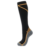 Chaussettes de compression pour hommes, nouveau design, antidérapantes, hauteur genou, personnalisées, pour le sport