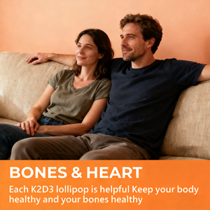 OEM Private Label Aegelwell Vegan <strong>Vitamin</strong> D3 K2 Lollipops Supplement - Product Image 4