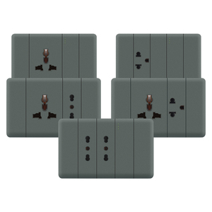 120 loạt <span class=keywords><strong>1</strong></span> cách Thiết bị chuyển mạch chúng tôi tiêu chuẩn 3 P ổ cắm chúng tôi tường ổ cắm Modular Ổ cắm điện IP20 - Product Image 6