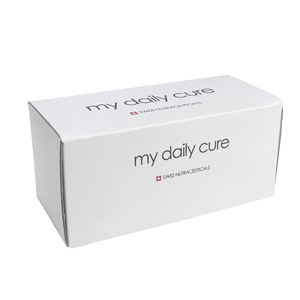 Özel Gümüş Varak Baskılı Logolu Geri Dönüşümlü Katlanır Oluklu Mukavva Kargo Kutusu (Güzellik/Kıyafet Paketleme İçin) - Product Image 3