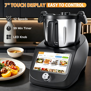 <span class=keywords><strong>Robot</strong></span> <span class=keywords><strong>Cuiseur</strong></span> Thermocuiseur 1800W 4.5L, Mixeur Chauffant, Préparateur de Soupes, Smoothies et Shakes, <span class=keywords><strong>Robot</strong></span> Culinaire Domestique, Appareil de Cuisine - Product Image 5