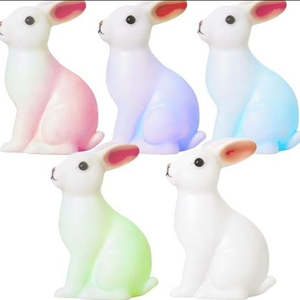Lámpara Nocturna de Juguete con Diseño de Conejito de Dibujos Animados, de Plástico, para Niños de 5 a 7 Años - Product Image 5