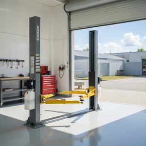 Pont élévateur automobile industriel robuste 4T à commande électrique hydraulique à deux colonnes avec une durée de vie de 10 ans pour atelier de réparation automobile et <span class=keywords><strong>garage</strong></span> - Product Image 2