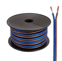 Câble de haut-parleur professionnel 100m 16AWG à âme torsadée à faible résistance pour une reproduction sonore haute fidélité