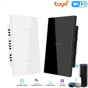 Interrupteur mural tactile 3 gangs YuHe Group 16A 230V, design minimaliste, matériau PC, IP20, compatible Wi-Fi pour application - Product Image 6