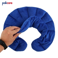 Oreiller en forme de U avec perle d'argile naturelle pour soulager la douleur relaxante du cou