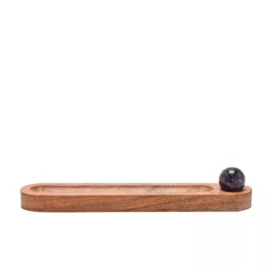 Porta Incienso Ecológico de Madera con Recolector de Ceniza para Quemar Varillas de Agarbatti en Casa y Oficina, Disponible a un Precio Razonable - Product Image 6