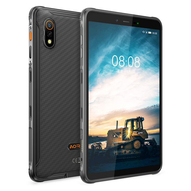 Aoro P100 Front 5MP Rear 13MP 8.0" 800*1280 Android 12 Tablet Pc Atex 4GB+64GB Rugged Tablets