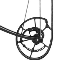 Arco Compuesto Ajustable M109K de 40-65 Libras para Tiro con Arco y Slingshot, Doble Propósito para Bolas de Acero y Flechas, Arco para Mano Izquierda/Derecha con Extremidades Gordon