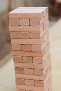 Juego de apilar piedras de madera para niños, juguete educativo de equilibrio para la coordinación ojo-mano y el desarrollo sensorial - Product Image 2