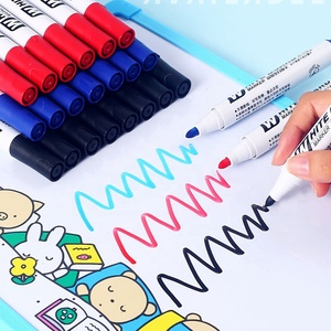3 Màu Sắc Không Độc Hại Thấp Mùi Khô Xóa Refillable Bảng Trắng Đánh Dấu Với Bullet Tip Cho Các Trường Học Và Văn Phòng Nguồn Cung Cấp - Product Image 3