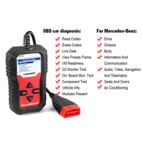 Lecteur de code OBDII KONNWEI KW360, outil de diagnostic du châssis et de la carrosserie, diagnostic complet du système pour Mercedes