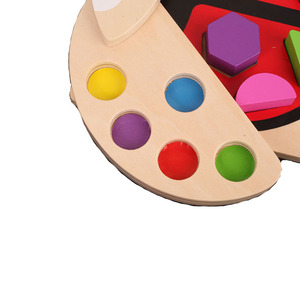 Jouets <span class=keywords><strong>de</strong></span> pêche magnétiques <span class=keywords><strong>en</strong></span> <span class=keywords><strong>bois</strong></span> pour enfants Montessori, animaux mignons, coccinelle, <span class=keywords><strong>jeu</strong></span> <span class=keywords><strong>de</strong></span> puzzle <span class=keywords><strong>en</strong></span> <span class=keywords><strong>bois</strong></span> pour la cognition géométrique - Product Image 5