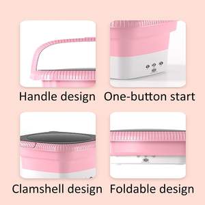 Machine à laver miniature pliable, stable, durable et de haute qualité, idéale pour gagner de la place - Product Image 2