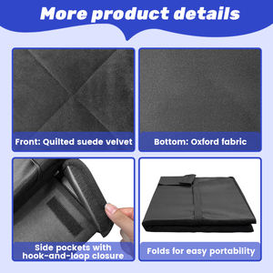 Bantalan kursi dewasa portabel luar ruangan, bantalan kursi lembut tiga roda gigi kontrol untuk berbagai kursi - Product Image 5