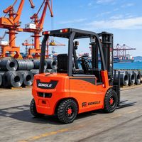 Chariot élévateur à fourches électrique 2 tonnes alimenté par batterie pour le chargement et le déchargement de conteneurs