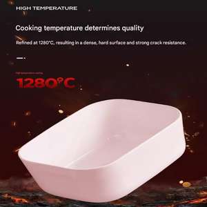 Nouvelle conception créative, <span class=keywords><strong>lavabo</strong></span> de salle de bain en céramique rond à poser, <span class=keywords><strong>lavabo</strong></span> moderne de luxe, <span class=keywords><strong>lavabo</strong></span> profond et artistique - Product Image 4