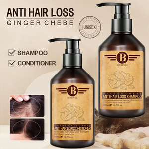 BINEFULL - <span class=keywords><strong>Champú</strong></span> y Crema de Tratamiento 2 en 1 para el Crecimiento del Cabello, Nutritivo, Refrescante e Hidratante, con Jengibre y Bambú, Marca Privada - Product Image 4