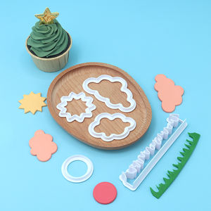 Sculptez vos pâtisseries: <span class=keywords><strong>emporte</strong></span>-pièces en forme de <span class=keywords><strong>nuage</strong></span>, d'herbe et de soleil pour les enfants - Product Image 5
