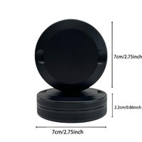 Tapa de Aluminio MDF Mecanizada por CNC Personalizada para Contenedor de Snus, Bolsa Táctica de 3 Capas, Impermeable, a Prueba de Olores de Tabaco sin Humo