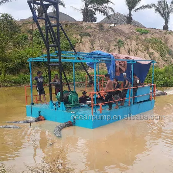 Thiết Bị Khai Thác Mỏ Keke NẠO VÉT Phổ Biến Châu Phi Dùng Cho Sản Xuất Cát