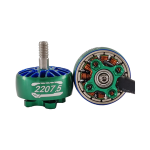 HAOHENG 2207,5 Racing 4-6S Motor sin escobillas 5 pulgadas impermeable IP54 imán permanente aleación de titanio eje núcleo Control remoto - Product Image 6