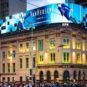 Lớn 3D LED quảng cáo Mall màn hình ngoài trời Màn hình LED hiển thị 3D bên ngoài Xây Dựng Thương mại kỹ thuật số biển quảng cáo - Product Image 6