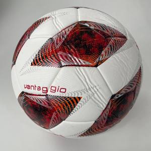 Balón de Fútbol de Cuero PU de Alta Calidad 2026, Cosido a Máquina, con Logotipo Personalizable, Tamaño 5, para Juego y Recuerdo - Product Image 2