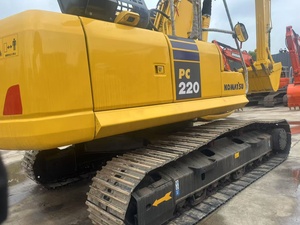 รถขุดตีนตะขาบ Komatsu PC220 มือสอง เครื่องยนต์ Cummins ชิ้นส่วน Kawasaki ENERPAC บุ้งกี๋ 22 ตัน ขนาด 0.32 ลูกบาศก์เมตร ขายดีที่เซี่ยงไฮ้ - Product Image 4