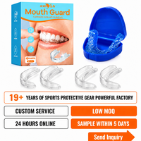 Protège-dents flexible en EVA pour le bruxisme et le grincement des dents, protège-dents de nuit anti-grippage, protège-dents pour adultes